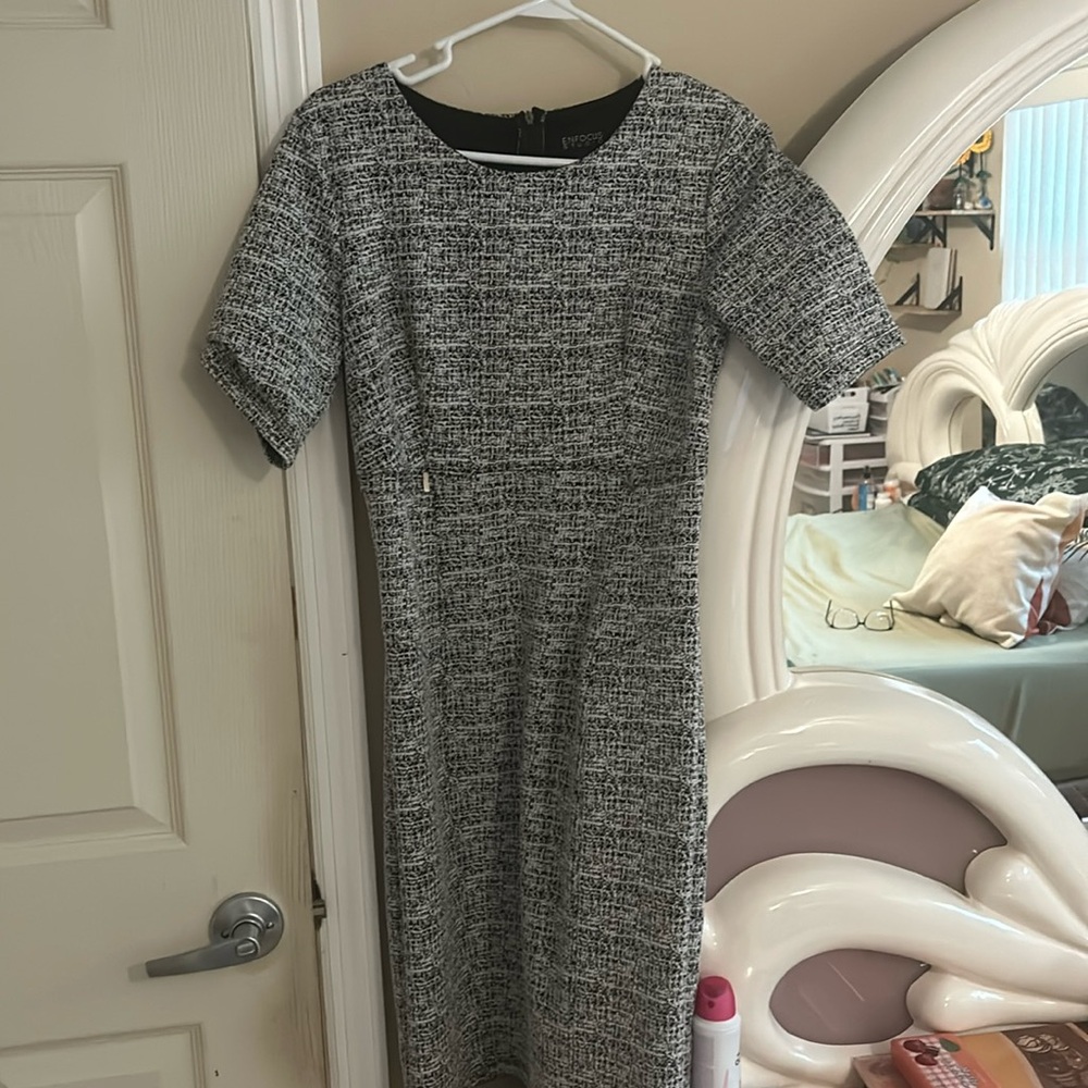 Gray dress